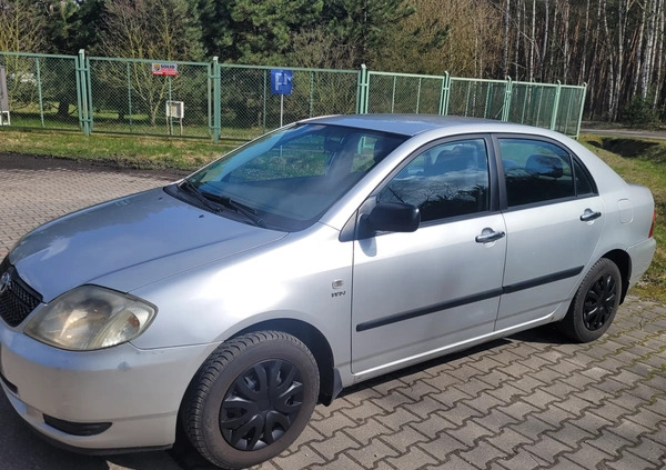 Toyota Corolla cena 5900 przebieg: 318650, rok produkcji 2002 z Grudziądz małe 67